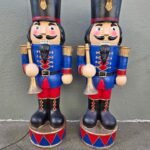 3FT Ceramic Nutcracker