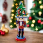 16" Mickey & Minnie Ice Skating Hollywood Nutcracker