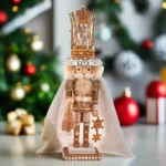 18.5" Gold Gem King Nutcracker