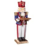 Giant nutcracker with tray